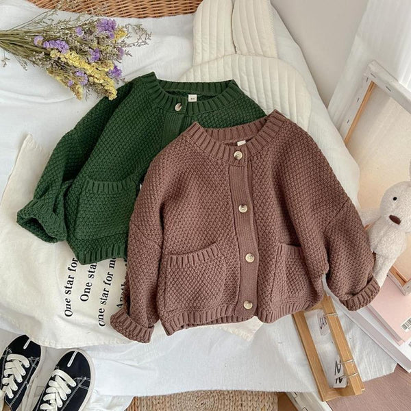 Girls' Sweater Autumn and Winter Knitted Sweater Wholesale Girls Clothes