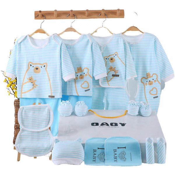 Gift Box Set Cotton Baby Clothes Newborn Baby Spring And Autumn Baby Supplies Wholesale