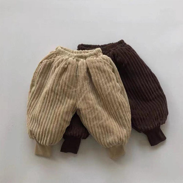 Winter Pit Strip Warm Thicken Pants Wholesale Baby Clothes