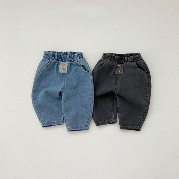Autumn Winter Loose Baby Jeans Baby Pants Wholesale Baby Clothes