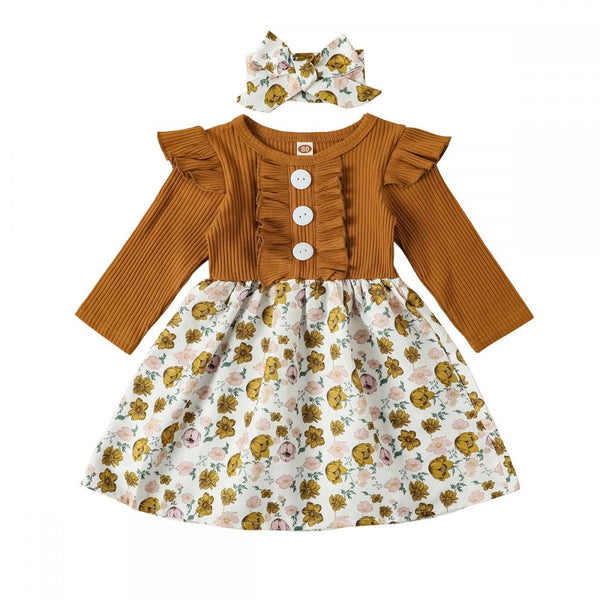 Cute Print Two-piece Children's Suit Baby Clothes Wholesale