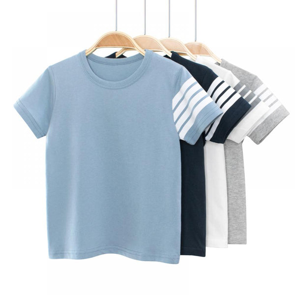 Boys Short Sleeve T-shirt Baby Clothes Wholesale Boys Clothing