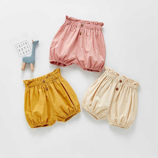 Baby Girls Summer New Shorts Lantern Shape Shorts Cozy Fashionable And Casual Wholesale Baby Clothes
