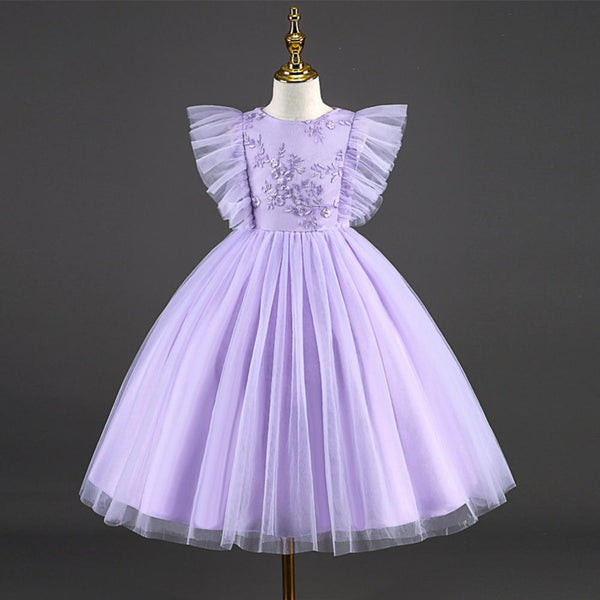 Girls Summer Sleeveless Tulle Dress Wholesale Baby Girl Clothes