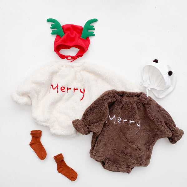 Baby Autumn Winter Clothes Christmas Long Sleeve Romper Wholesale Baby Clothes