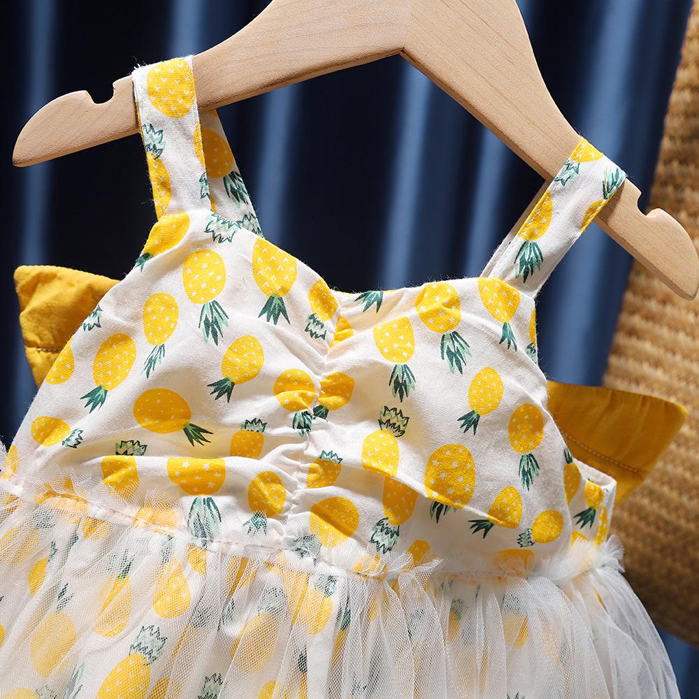 Summer New Girls' Small Fragrance Style Stitching Dress Wholesale Kids Clothing Suppliers