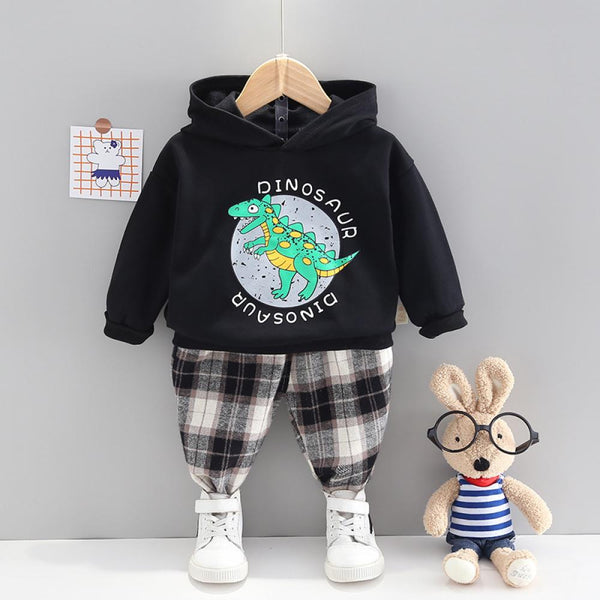 Boys Hoodie + Pants 2 Piece Set Childrens Clothing Suppliers