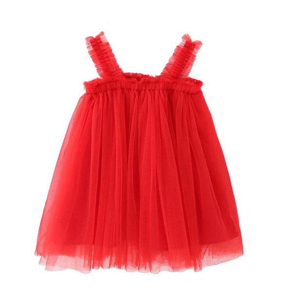Summer Girl's Lace Princess Beach Gauze Dress Baby Girl Wholesale