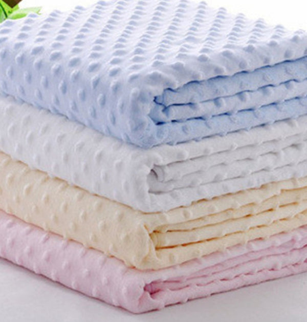 Double Pressure Foam Blanket Children Air Conditioner Blanket Baby Bean Blanket Newborn Blanket Car Blanket Wholesale Baby Blankets