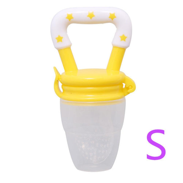 3PCS Baby fruit and vegetable glue pacifier supplementary food feeder Wholesale