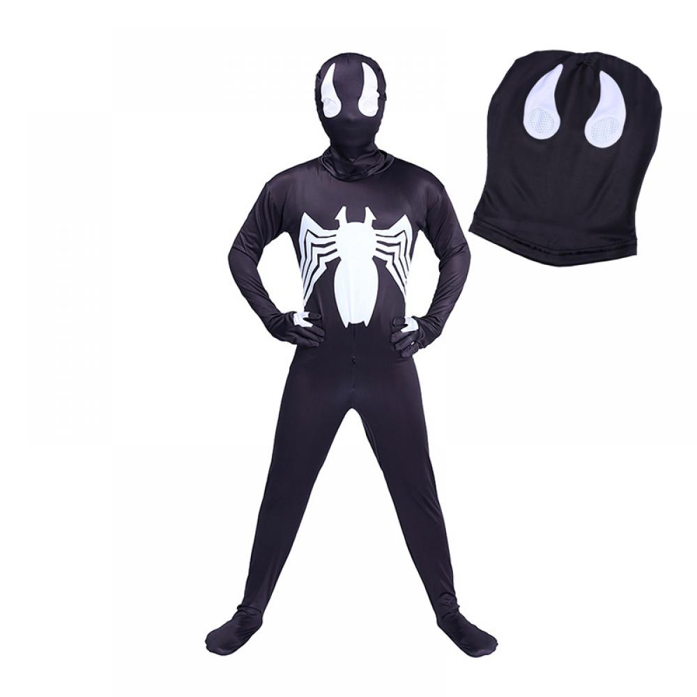 Halloween Costumes Children Cosplay Spiderman Tight Jumpsuit Kids Boutique Wholesale