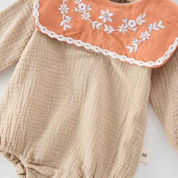 Newborn Baby Girls Spring Autumn Romper Baby Boutique Clothing Wholesale