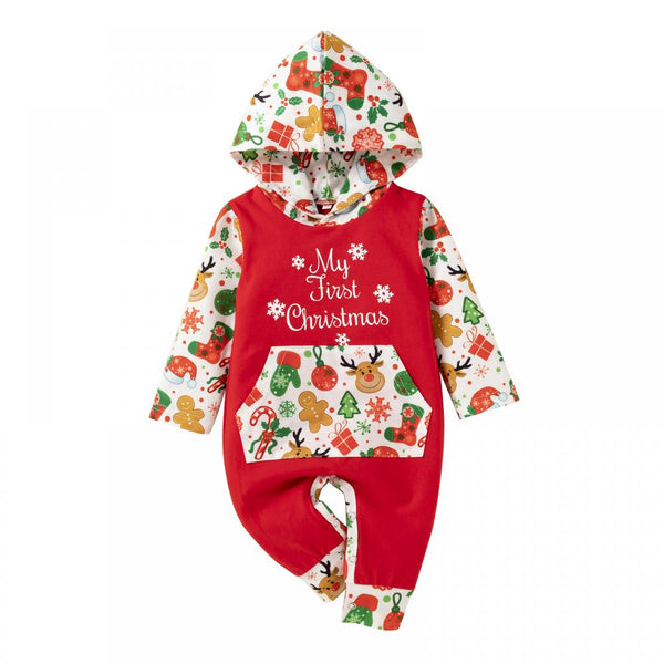 Newborn Baby Christmas Romper Wholesale Baby Clothes In Bulk