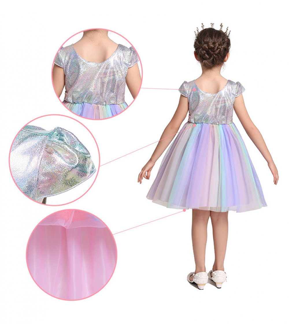 New Toddler Girls Dresses Bowknot Birthday Dress Princess Dress Mesh Dress Wholesale Clothing For Girls