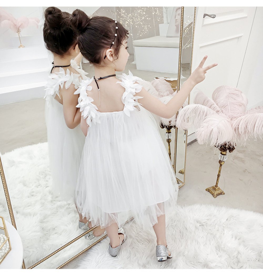 Girls Summer Princess Dress with Voluminous Gauze Baby Girl Wholesale