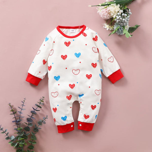 Baby Love Long Sleeve Romper Baby Clothes Wholesale
